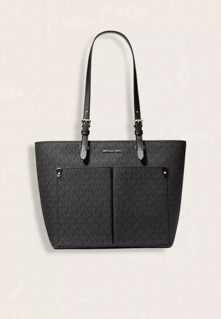 Michael kors black medium purse store
