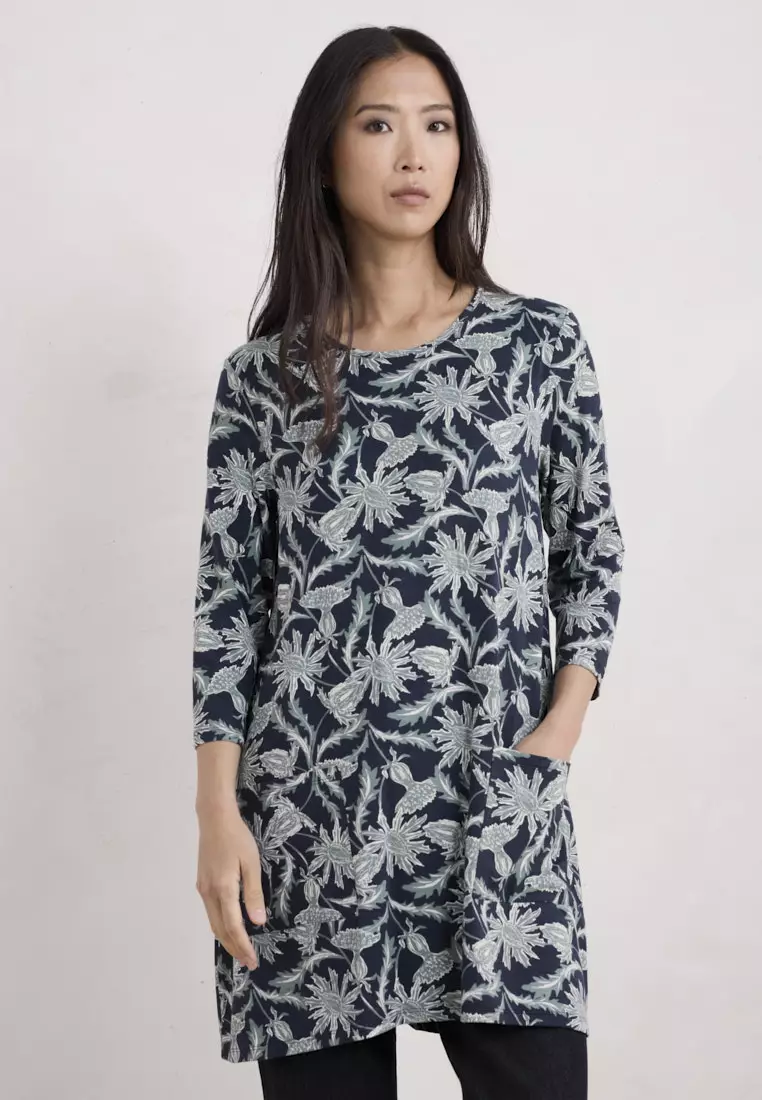 Seasalt Cornwall Navy Killiow Tunic