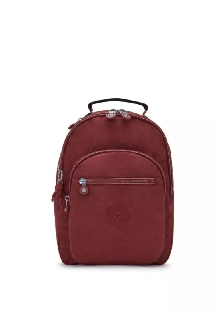 Kipling on sale red backpack