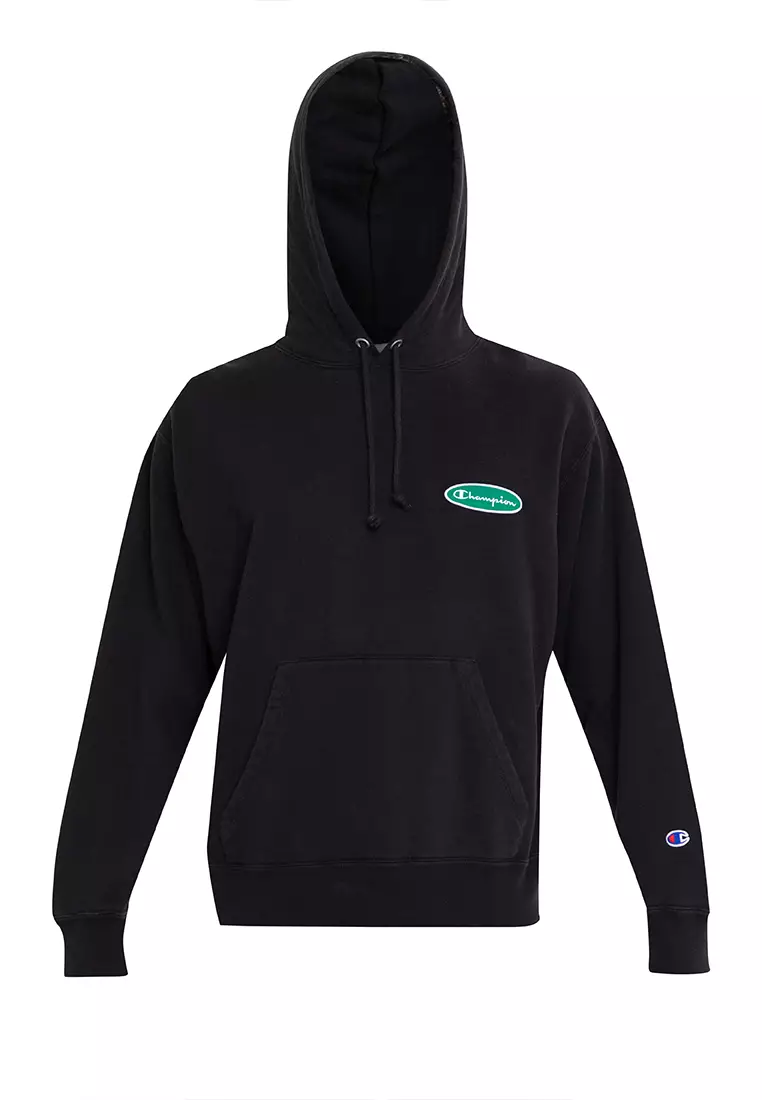 Japan Line Hooded Sweatshirt Black