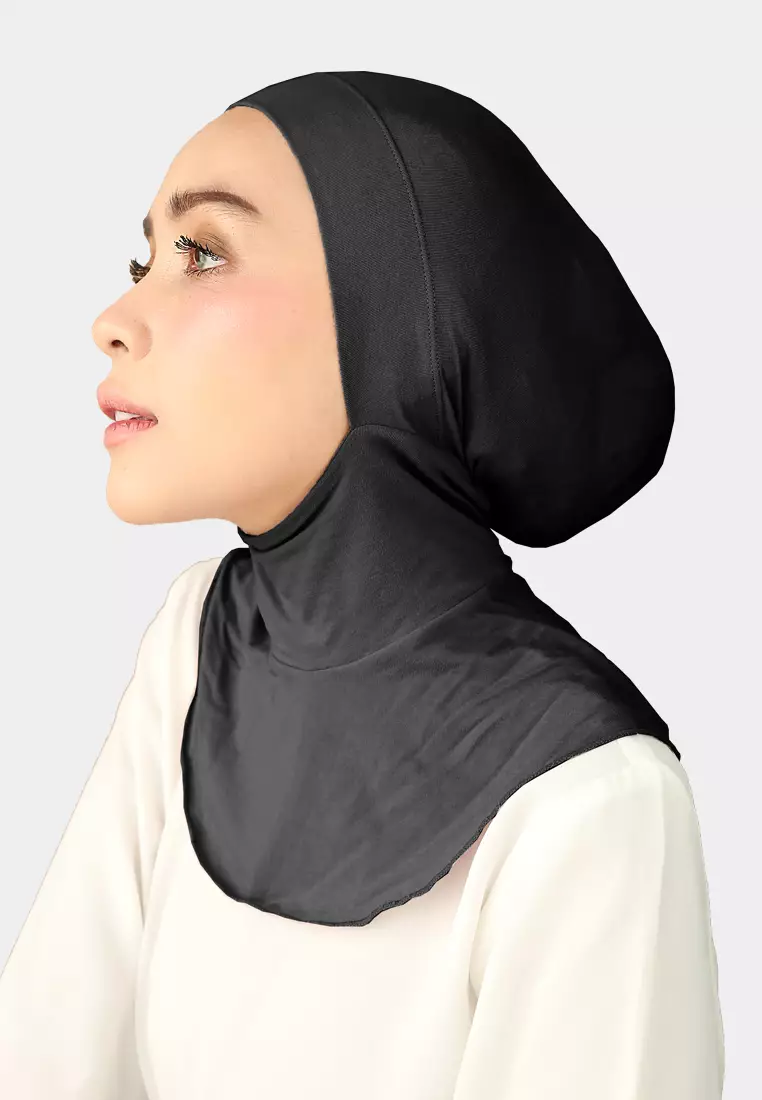 Inner Hijab Yara Ciput Premium - Black Ink