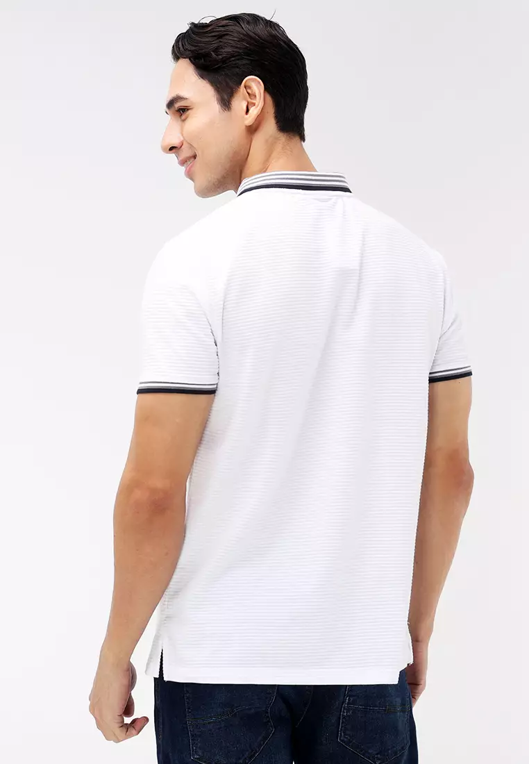 Collared Shirt Jacquard