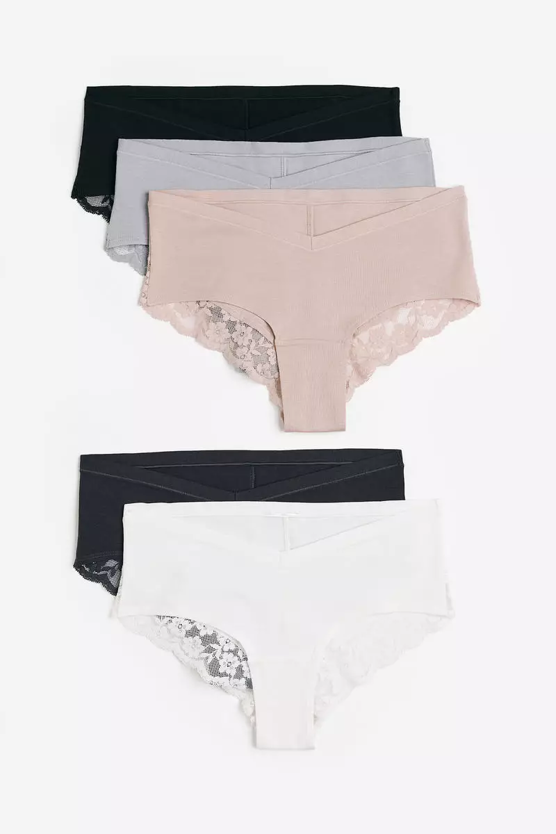 5-pack Lace Hipster Briefs