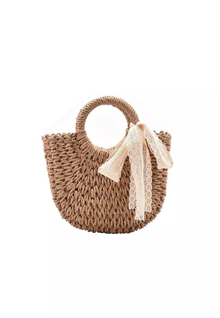 Buy straw cheap bags online