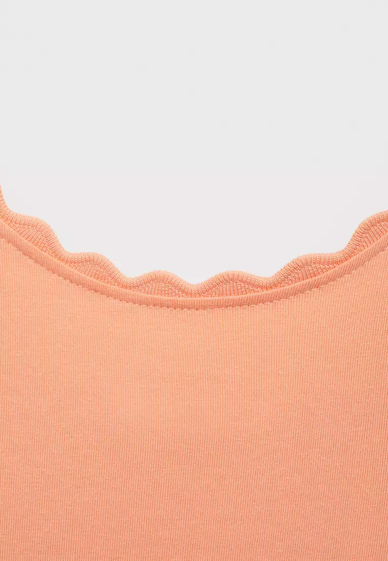 Tank Top With Embroidered Detail