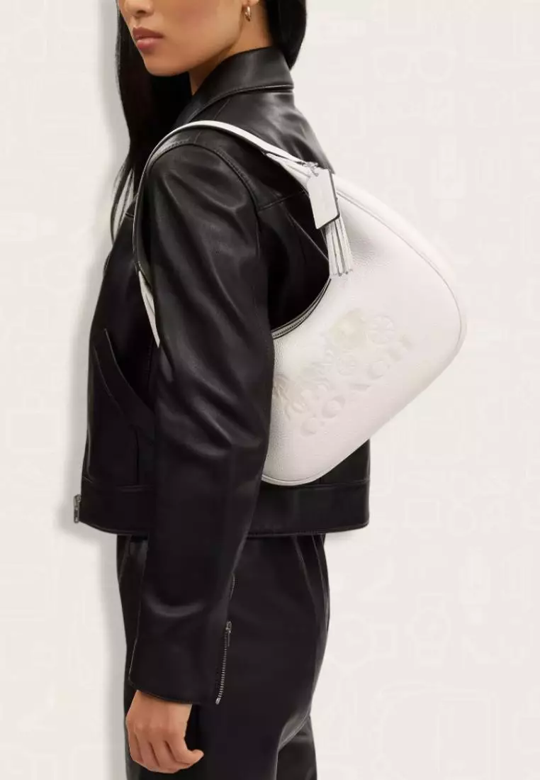 Coach Carmen Shoulder Bag Chalk