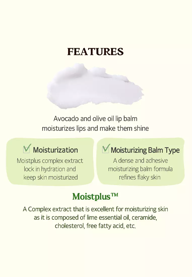 SKINFOOD Avocado & Olive Lip Balm