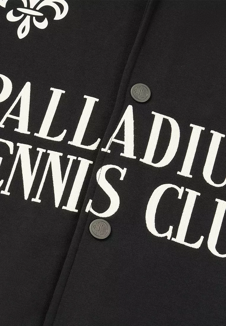 MEN'S TENNIS CLUB LOGO HOODED JACKET