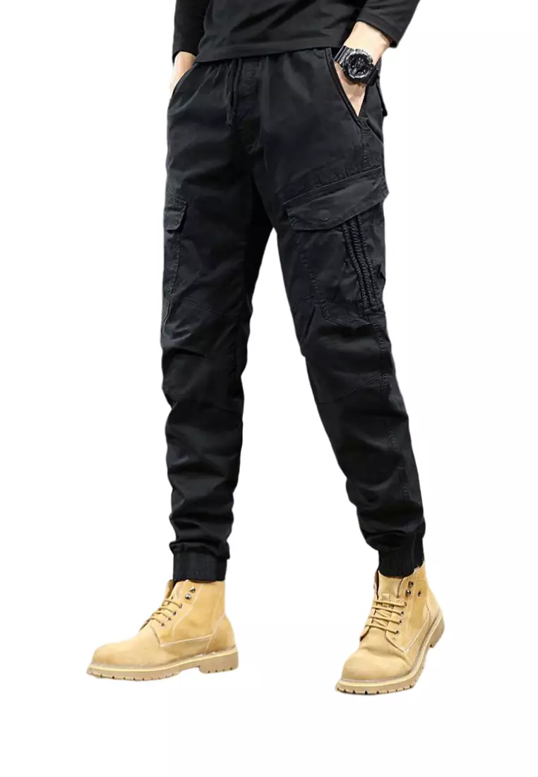 休閒修腿束腳褲 GJL8650