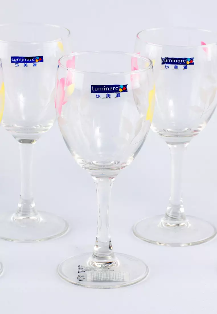 Buy Luminarc Luminarc 6 Pcs Glass Set 250ml Elegance Online Zalora Malaysia 6671