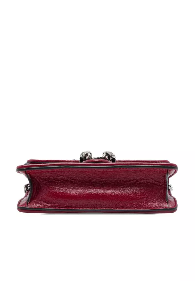 Pre-Loved Gucci Mini Gg Tweed Dionysus Crossbody