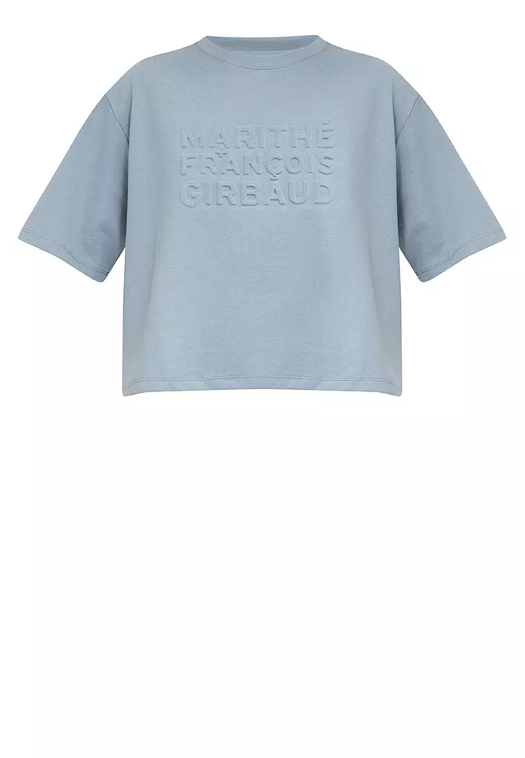 Ladies Organic Emboss Boxy Tee