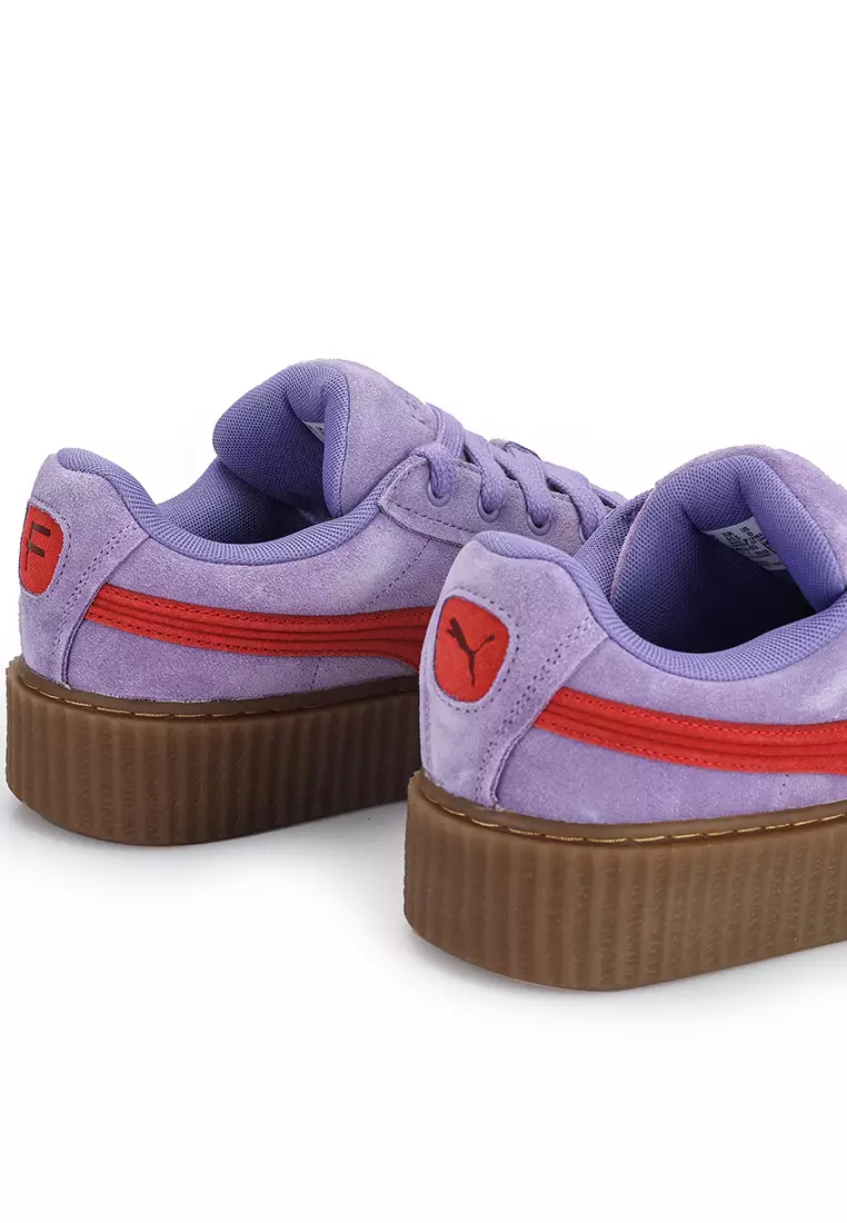 Puma creepers pink outlet green