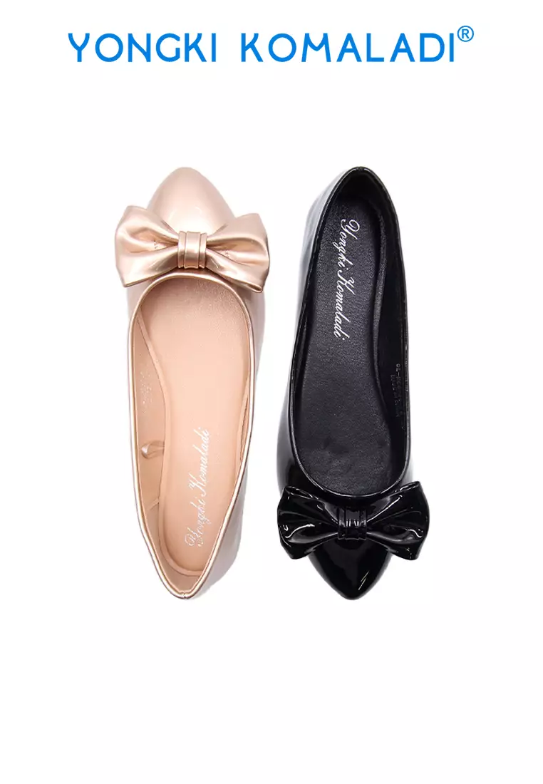 YONGKI KOMALADI VICTORIA FLATSHOES OL-MC8526-25 HITAM