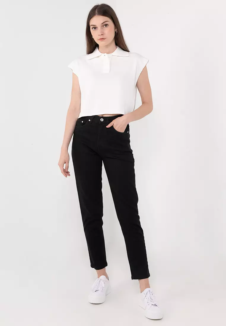 Quantic Tapered Mom Jeans