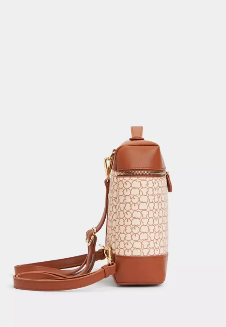 Tracey x Tsum Tsum Monogram Boxy 2-Way Bag Backpack Sling Bag