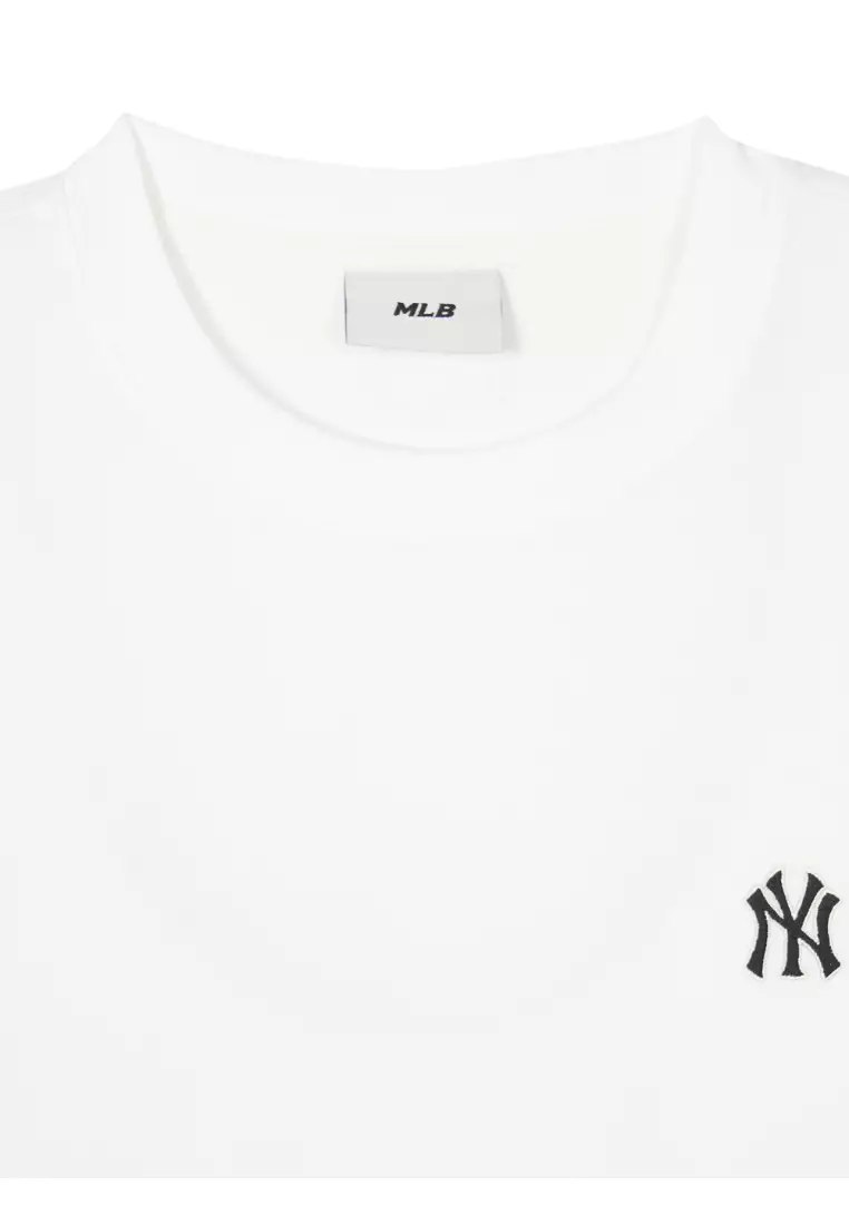 網上選購MLB BASIC SMALL LOGO LOOSE FIT LONG SLEEVE T-SHIRTS