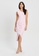 Chancery pink Adri Midi Dress 77142AAA4354B7GS_1