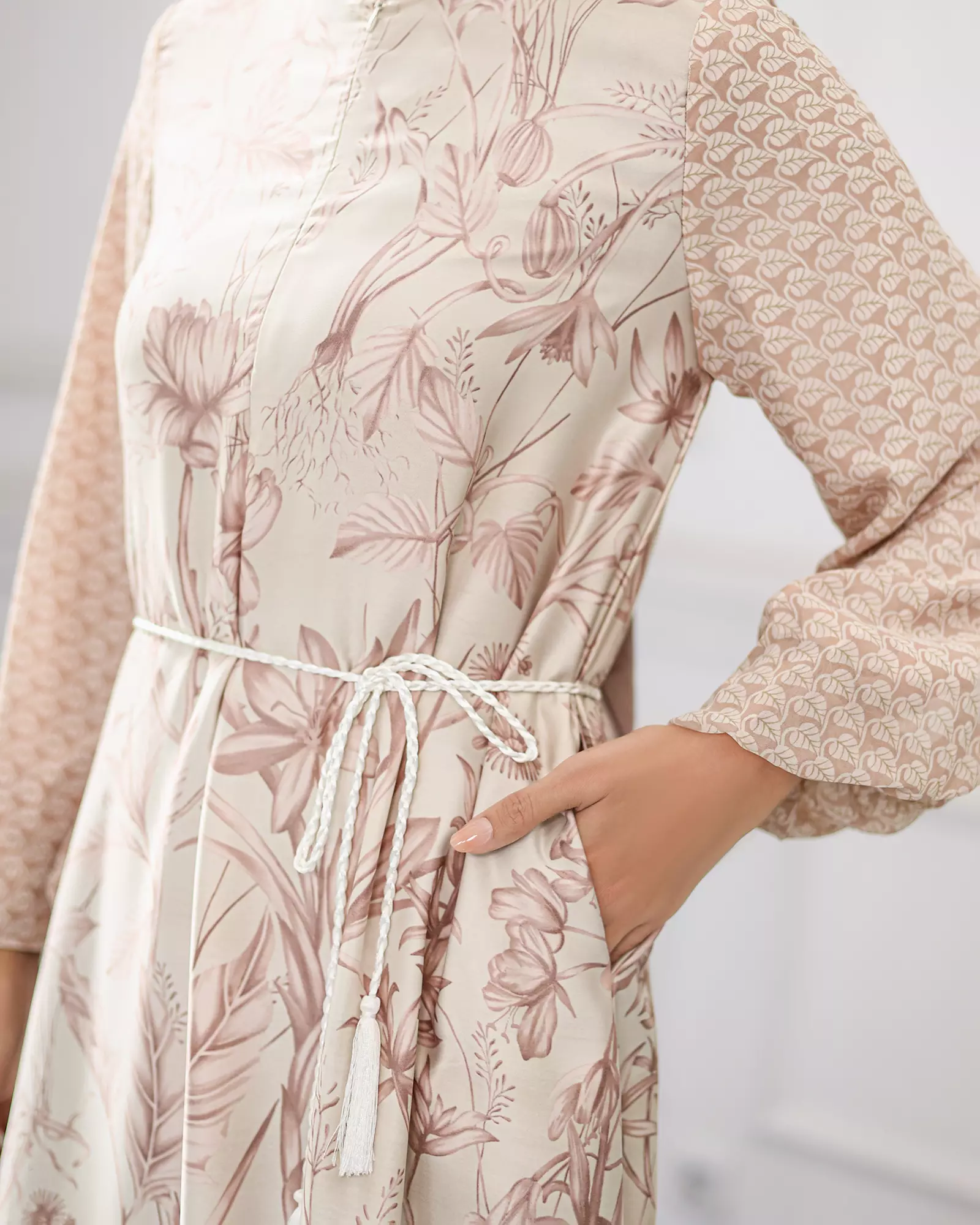 Geulis.id ALMIRAINA DRESS - Dusty