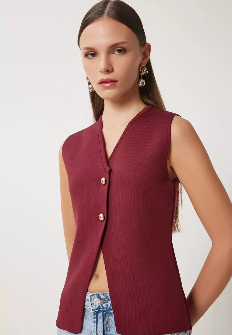 Buttoned Vest