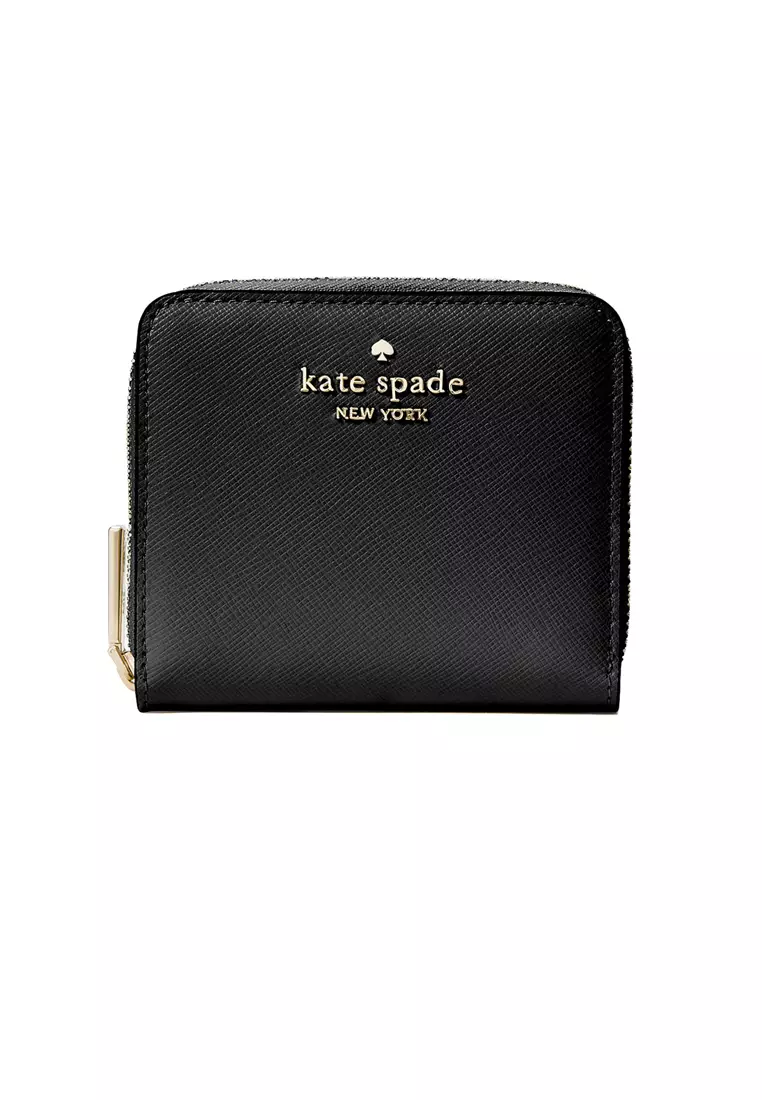 Buy Kate Spade KATE SPADE Staci Small Zip Around Wallet Black KG035