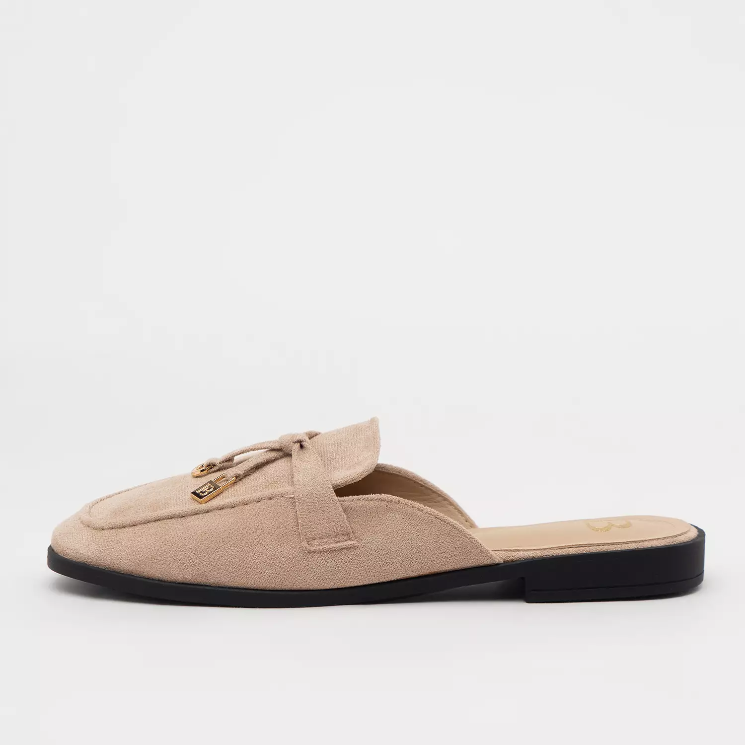 Sofia Maya Suede Mules Khaki