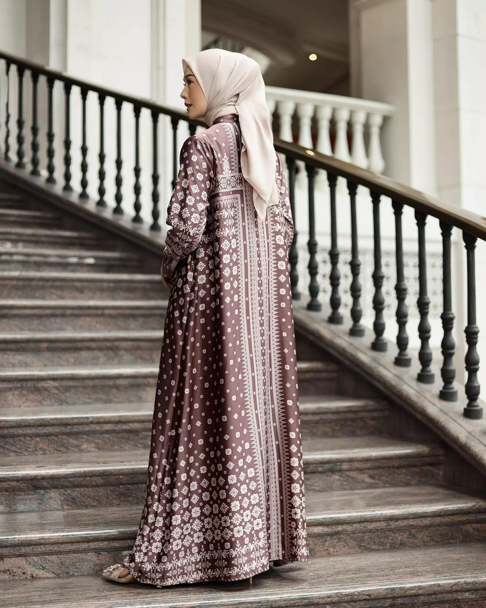 Geulis.id DERSHA SET DRESS - Burgundy