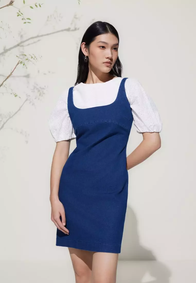 G2000 Denim Pinafore Dress