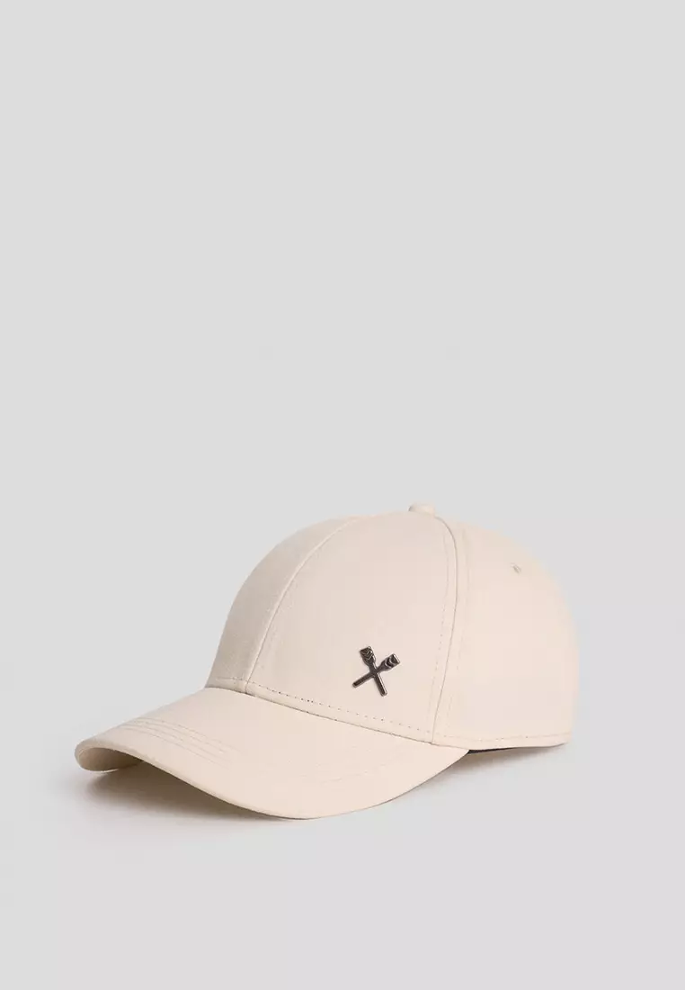 Baseball Cap With Metal Oar