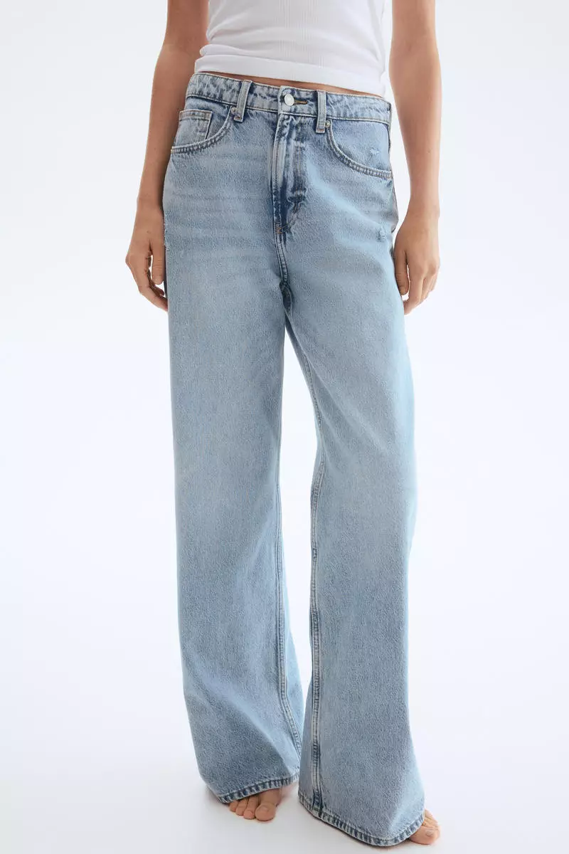 Wide High Waist Jeans