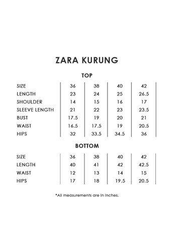 Buy Rasa Sayang Zara Kurung Online Zalora Malaysia