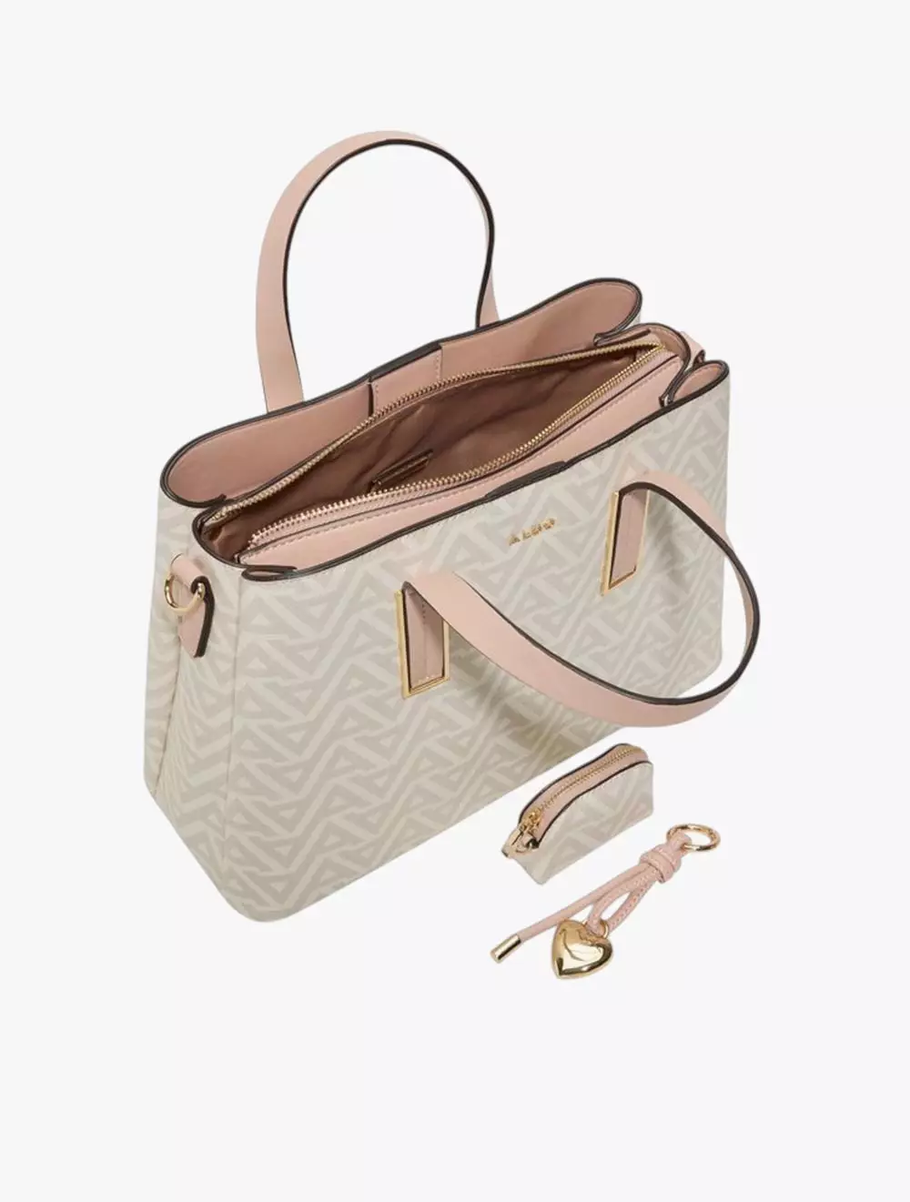 Aldo Maellia Women's Satchel - Bone