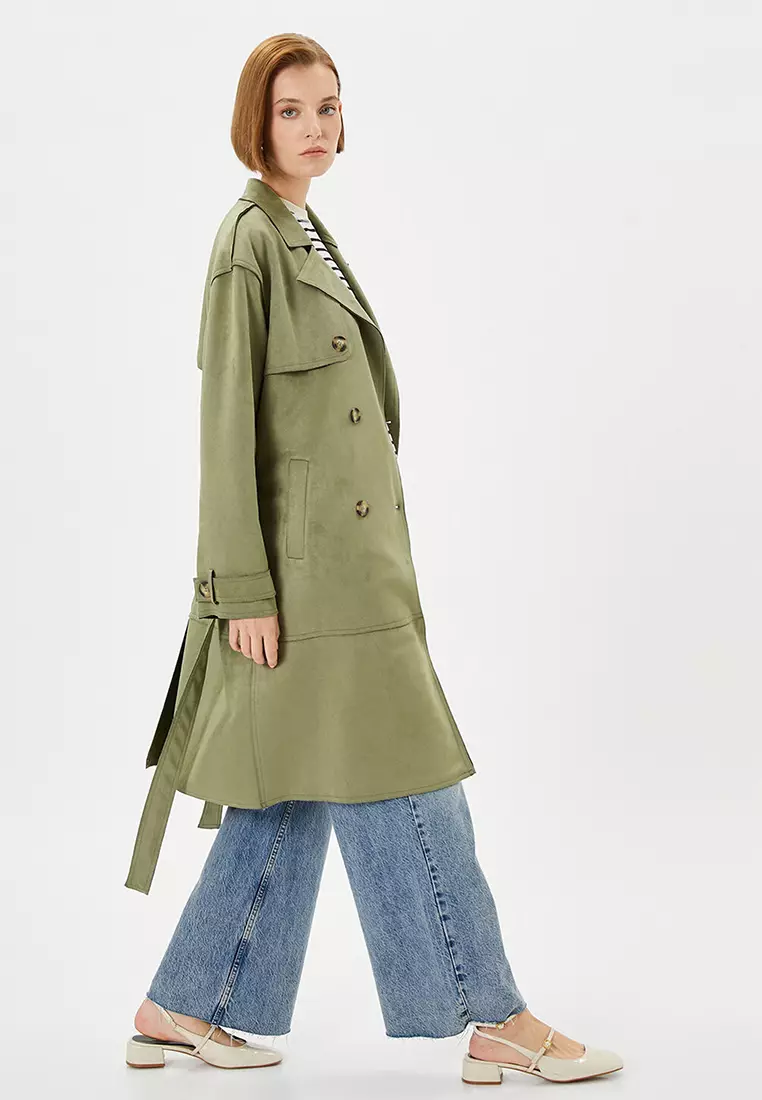 Double Breasted Trench Coat
