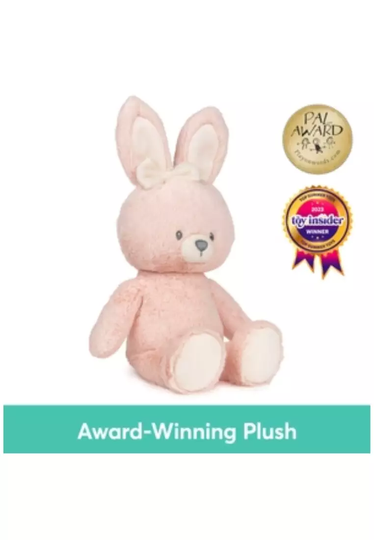 Gund Recycled Bunny, Pink Plush Toy, 13 IN