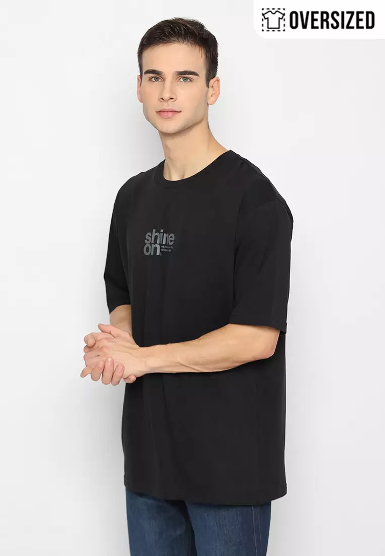 RBJ T-Shirt Cotton Combed Oversized Pria 2079250121