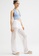 H&M white Wide Pull-On Trousers F1E4AAAAD28FD8GS_4