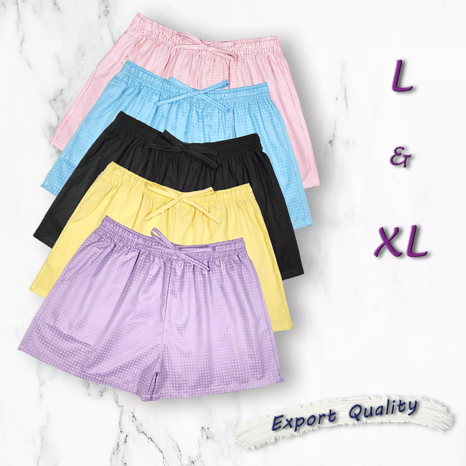 Simple Perfect Celana Pendek Santai Wanita Hotpants Boxer Wanita 024