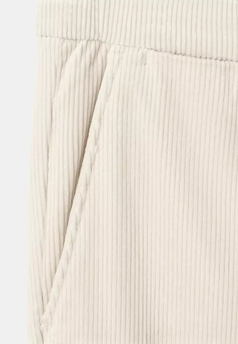 Corduroy Slim-Fit Trousers