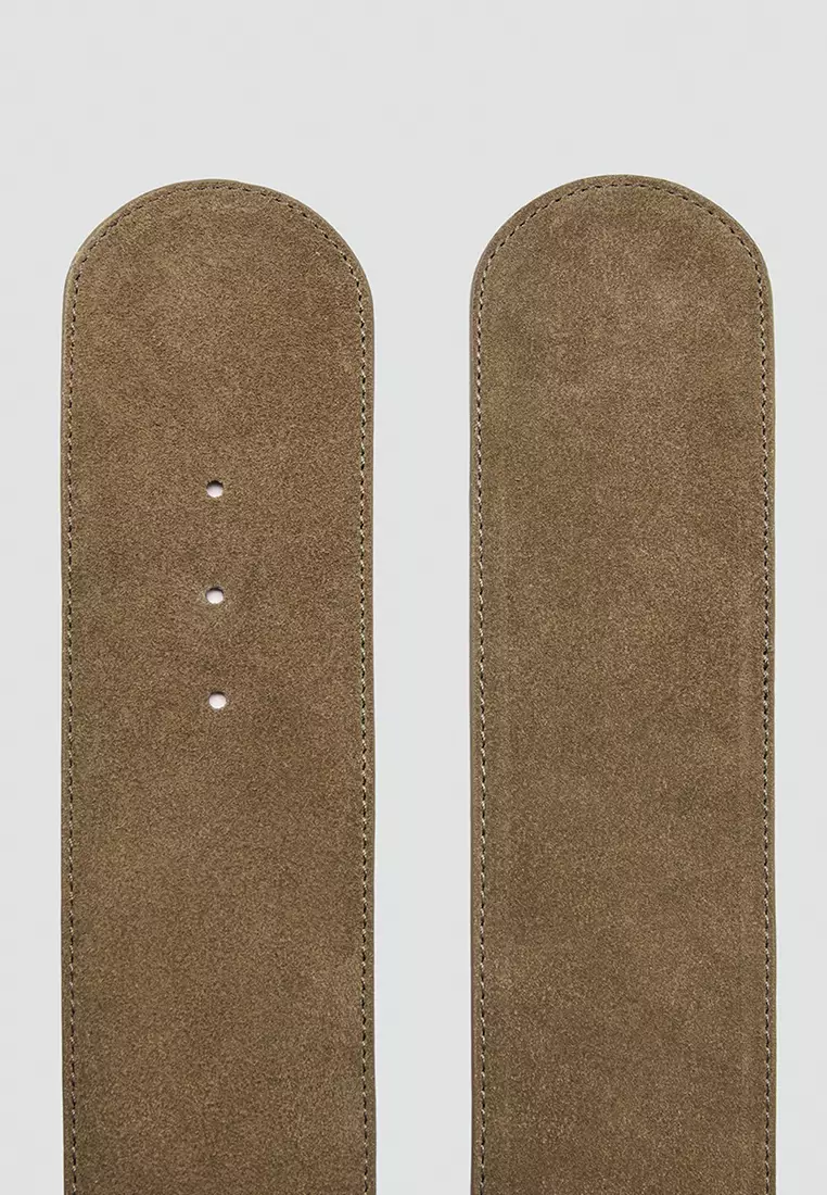Suede Leather Belt