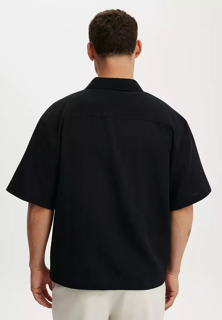 Boxy Fit Short Sleeves Shirt
