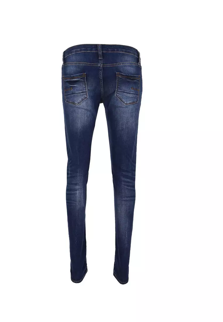3Second Women's Long Skinny Jeans Denim On C011024