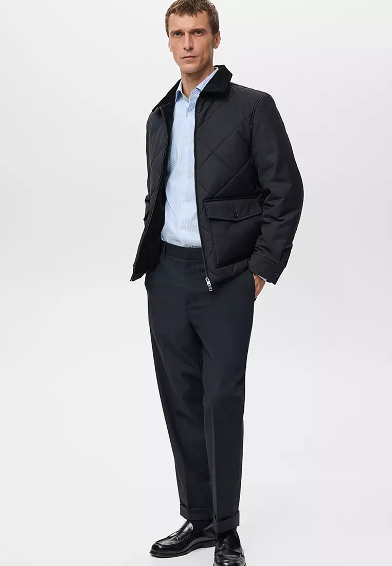 Quilted Water Repellent Jacket