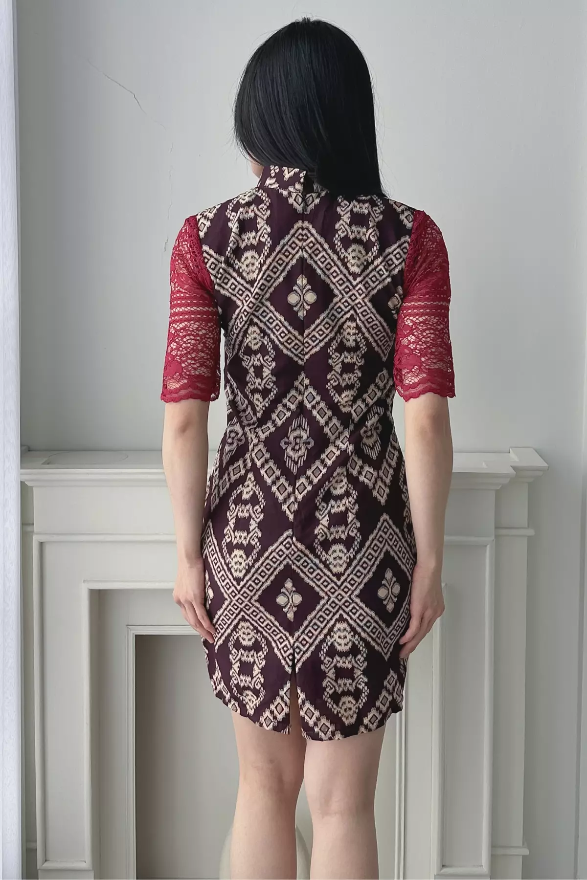 Adaninggar Qipao Ikat Dress