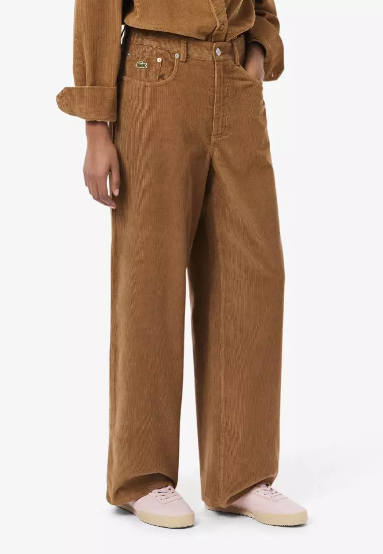 Wide Fit Corduroy Pants