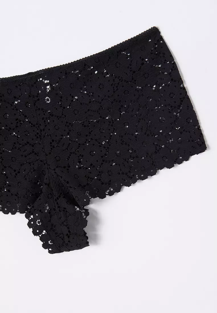 Buy DAGİ Black Hipster Slip, Regular Fit, Underwear for Women 2024