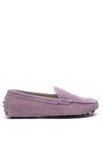 Twenty Eight Shoes purple Ladies Suede Loafers Shoes M88 A5894SH7611B26GS_1