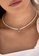Aquae Jewels white Necklace Empress Pearls on 18K Gold, Diamonds & Precious Stones - Emerald - Sapphire - Ruby - Onyx - White Gold,Sapphire,White Pearl 42645AC97EB802GS_5