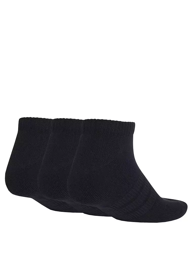 Cushioned Essentials Low Cut Socks 3 Pair Pack