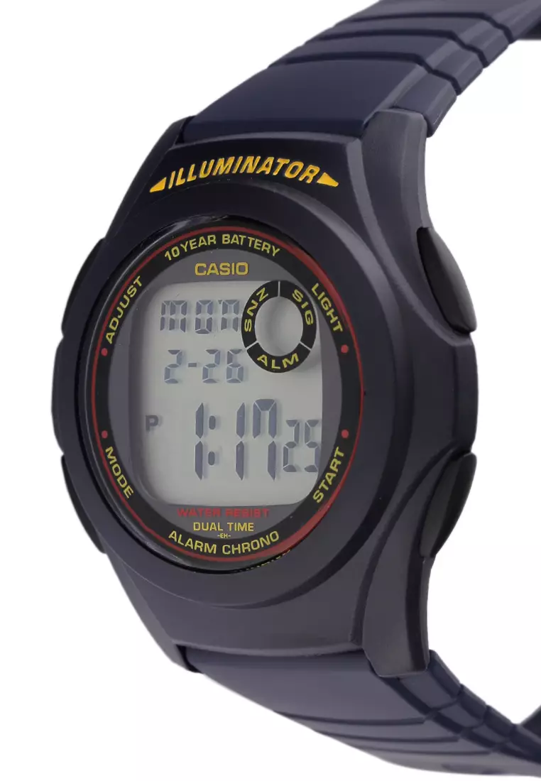 Jam Tangan F-200W-2AV Hitam