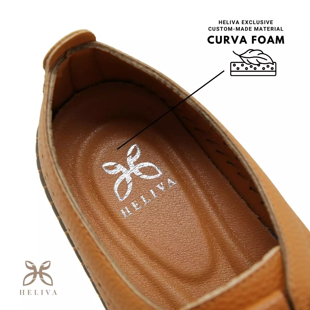 Heliva Agatha Loafer Slip On Lace Up Breathable